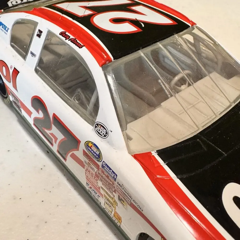 NASCAR #27 Casey Atwood Castrol GTX Die-cast 1:24 Scale Model Vtg Hasbro Heavy‎